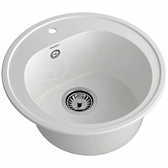 Мойка кухонная GranFest Rondo 510 51 см иней