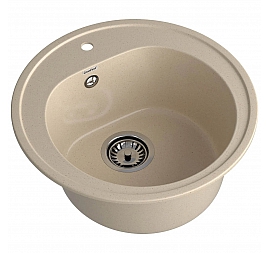 Мойка кухонная GranFest Rondo 510 51 см кашемир