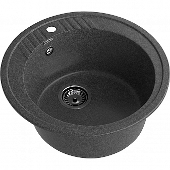 Мойка кухонная GranFest Rondo 520 52 см графит