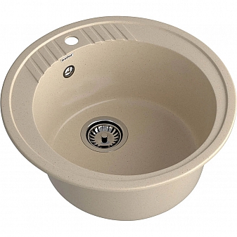 Мойка кухонная GranFest Rondo 520 52 см кашемир