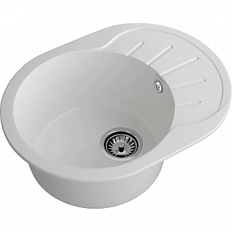 Мойка кухонная GranFest Rondo 580L 58 см иней