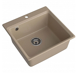 Мойка кухонная GranFest Level 510 51 см песочный