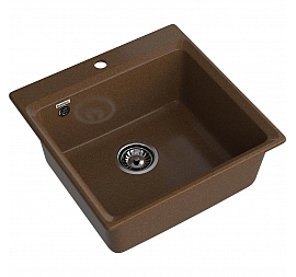 Мойка кухонная GranFest Level 510 51 см терракот