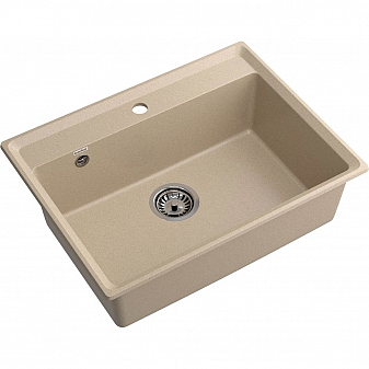 Мойка кухонная GranFest Level 660 66 см песочный