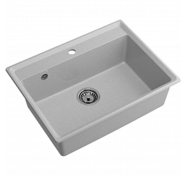 Мойка кухонная GranFest Level 660 66 см серый