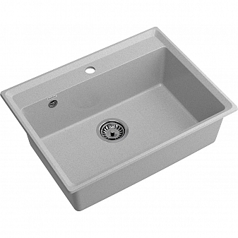 Мойка кухонная GranFest Level 660 66 см серый