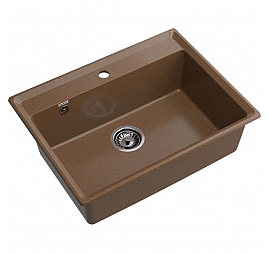 Мойка кухонная GranFest Level 660 66 см терракот