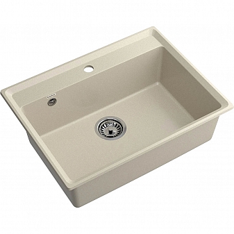 Мойка кухонная GranFest Level 660 66 см топаз