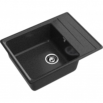 Мойка кухонная GranFest Level 660L 66 см графит