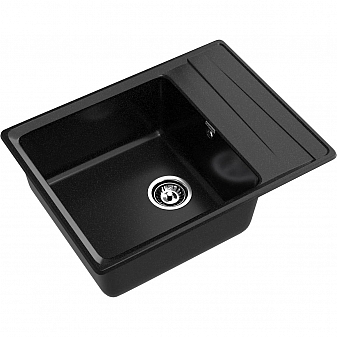 Мойка кухонная GranFest Level 660L 66 см чёрный