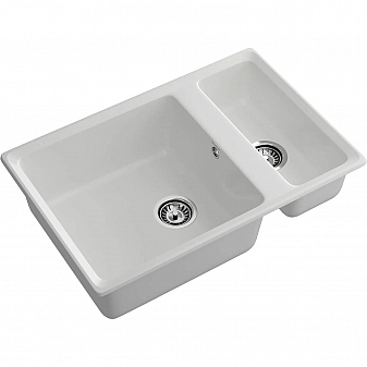 Мойка кухонная GranFest Level 760K 76 см иней