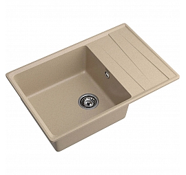 Мойка кухонная GranFest Level 760L 76 см песочный