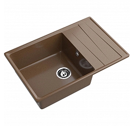 Мойка кухонная GranFest Level 760L 76 см терракот