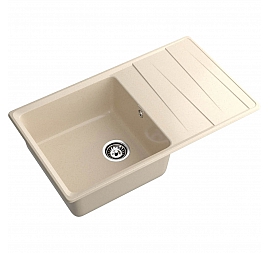 Мойка кухонная GranFest Level 860L 86 см кашемир