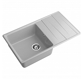 Мойка кухонная GranFest Level 860L 86 см серый