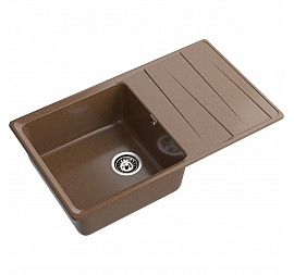 Мойка кухонная GranFest Level 860L 86 см терракот