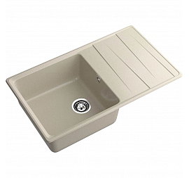 Мойка кухонная GranFest Level 860L 86 см топаз