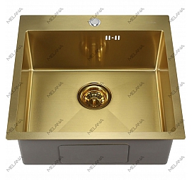 Мойка кухонная Melana ProfLine D5050HG 3/200 50 см золото