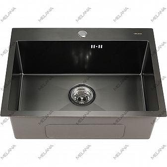 Мойка кухонная Melana ProfLine D6045HB 3/220 60 см графит