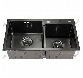 Мойка кухонная Melana ProfLine S7240HB 3/220 72 см графит