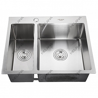 Мойка кухонная Melana ProfLine H6151S 3/200 61 см сатин
