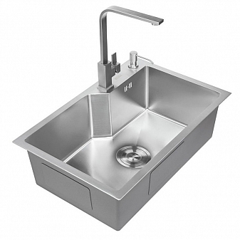 Мойка кухонная Avina HM6543 65 см сатин