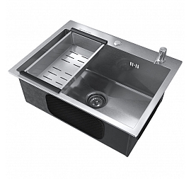 Мойка кухонная Ulgran Steel 60 см нержавеющая сталь