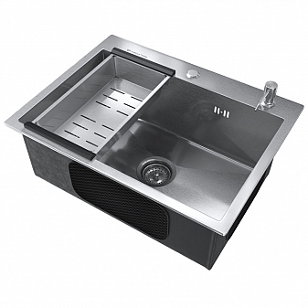 Мойка кухонная Ulgran Steel 60 см нержавеющая сталь