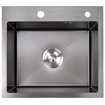 Мойка кухонная Amollet 5045 BL 50 см чёрная