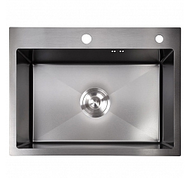 Мойка кухонная Amollet 6048 BL 60 см чёрная