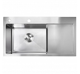 Мойка кухонная Amollet 7848L 78 см сатин