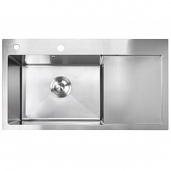 Мойка кухонная Amollet 7848L 78 см сатин