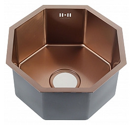 Мойка кухонная Melana ProfLine Octavia D400BR 1.2/220 40 см бронза