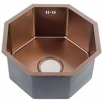 Мойка кухонная Melana ProfLine Octavia D400BR 1.2/220 40 см бронза