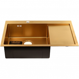 Мойка кухонная Melana ProfLine D7851HG-L 3/200 78 см золото