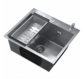 Мойка кухонная Ulgran Steel 50 см нержавеющая сталь