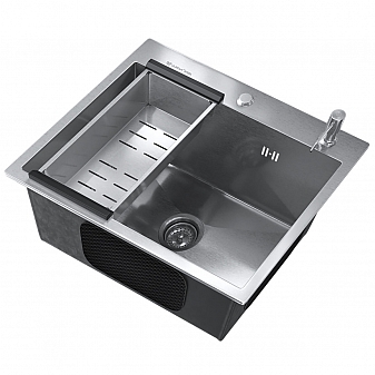 Мойка кухонная Ulgran Steel 50 см нержавеющая сталь