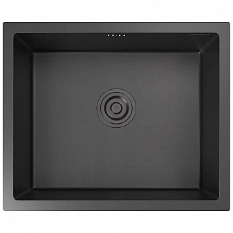Мойка кухонная Granfest Metal 5344 53 см графит