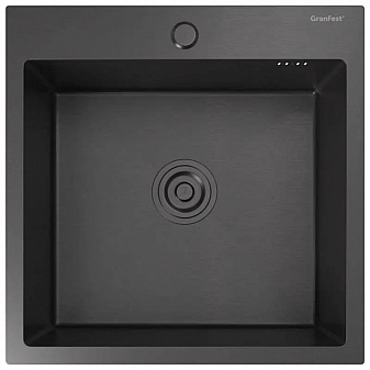 Мойка кухонная Granfest Metal 5050 50 см графит