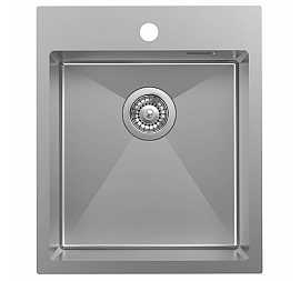 Мойка кухонная Iddis Haze HAZ43S0i77 43 см сатин