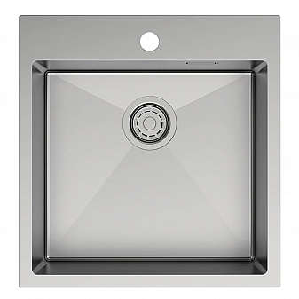 Мойка кухонная Iddis Haze HAZ49S0i77 49 см сатин