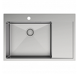 Мойка кухонная Iddis Haze HAZ78SLi77 78 см сатин