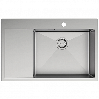 Мойка кухонная Iddis Haze HAZ78SRi77 78 см сатин