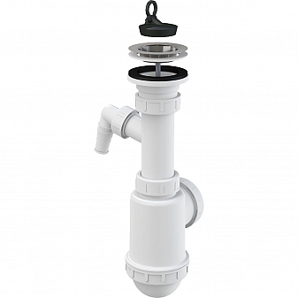 Сифон для кухонной мойки AlcaPlast A441P