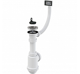 Сифон для кухонной мойки AlcaPlast A444