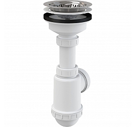 Сифон для кухонной мойки AlcaPlast A446