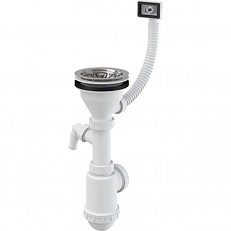 Сифон для кухонной мойки AlcaPlast A447P