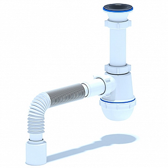 Сифон для кухонной мойки Ани Пласт A0110