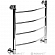 Полотенцесушитель Aquanet Romeo ЛД 50x50 см 4 перекладины