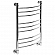 Полотенцесушитель Aquanet Romeo ЛД Г2 80x60 см 9 перекладин